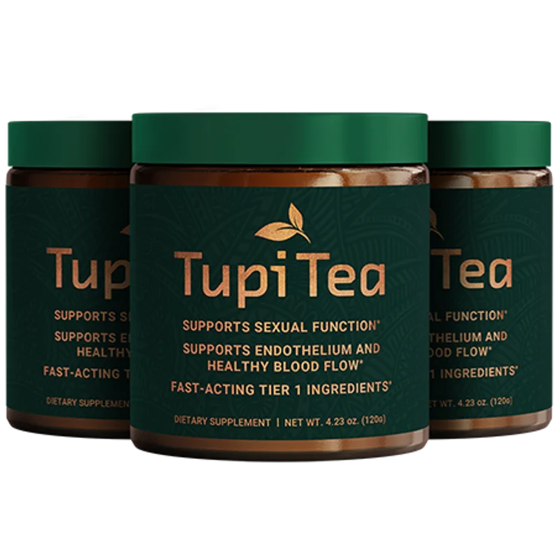 Tupi Tea Weight Management Relief Supplement — 3 Bottle / 90 Day Pack