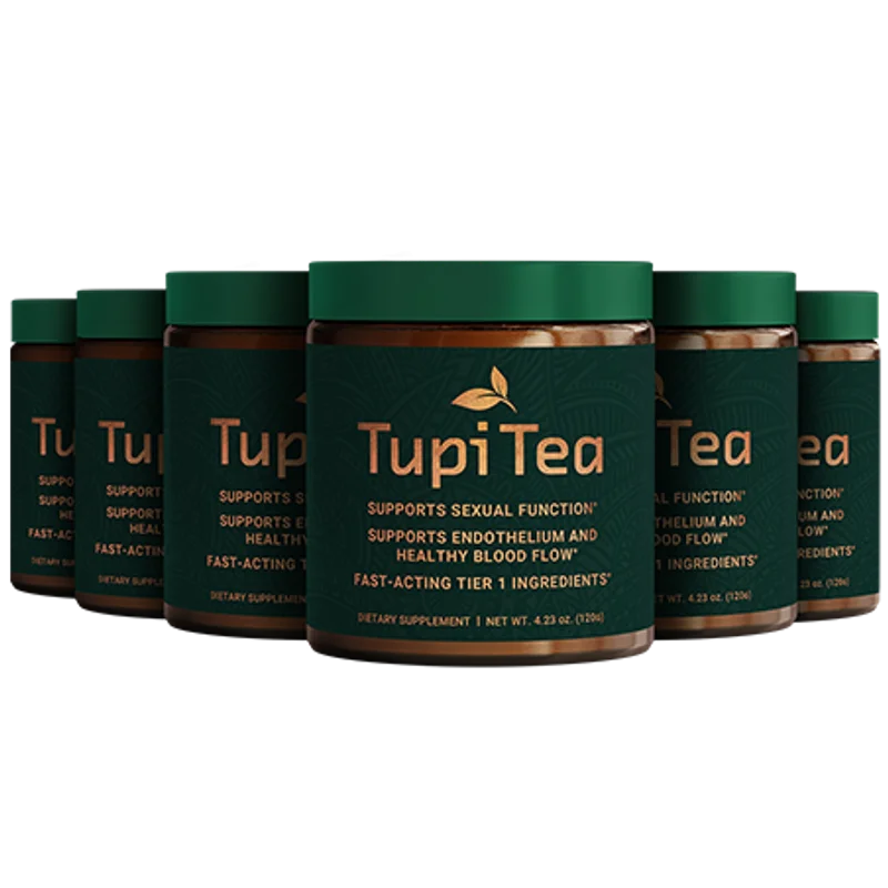 Tupi Tea Weight Management Relief Supplement — 6 Bottle / 180 Day Pack